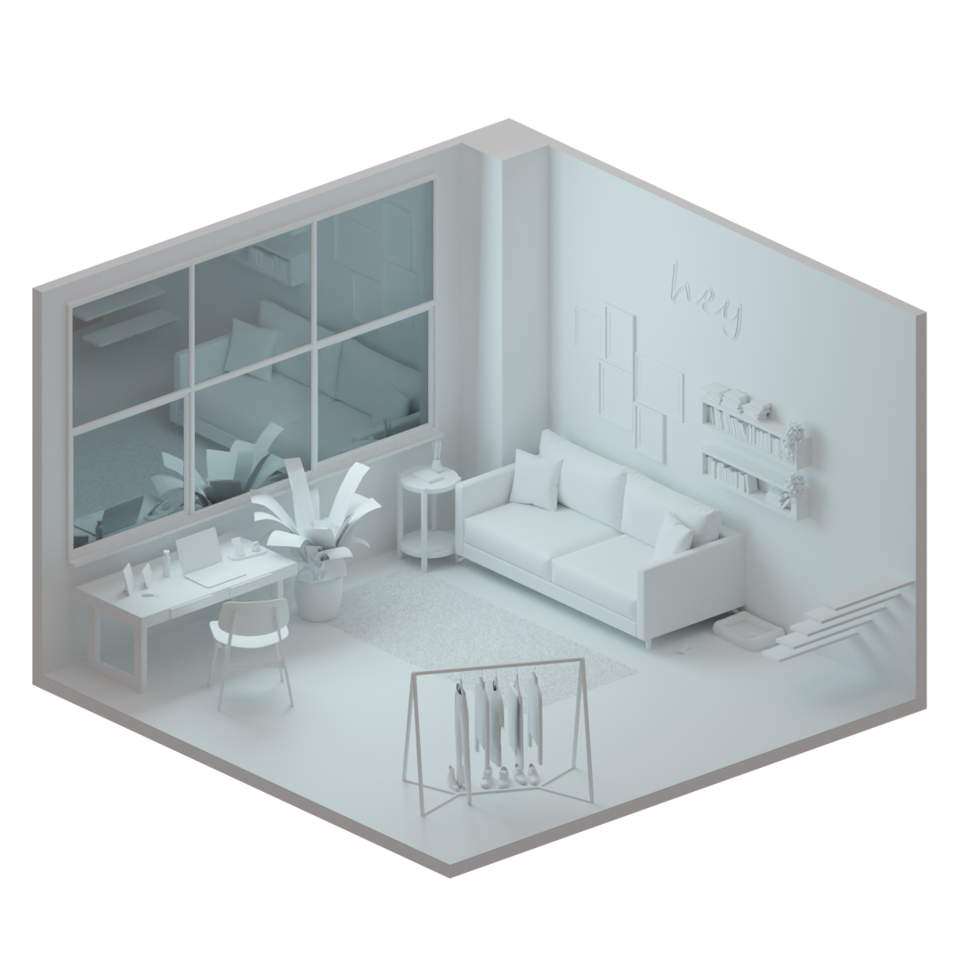 3D Room Visualization